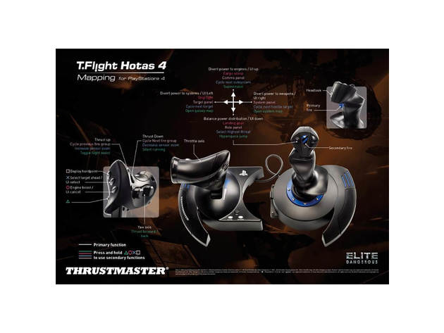 Thrustmaster TFLGHTHOTAS4 T.Flight Hotas 4 for PS4