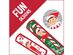 ASO Corporation The Elf On The Shelf Sterile Antibacterial Bandages, Assorted Sizes and Shapes, 20 Count