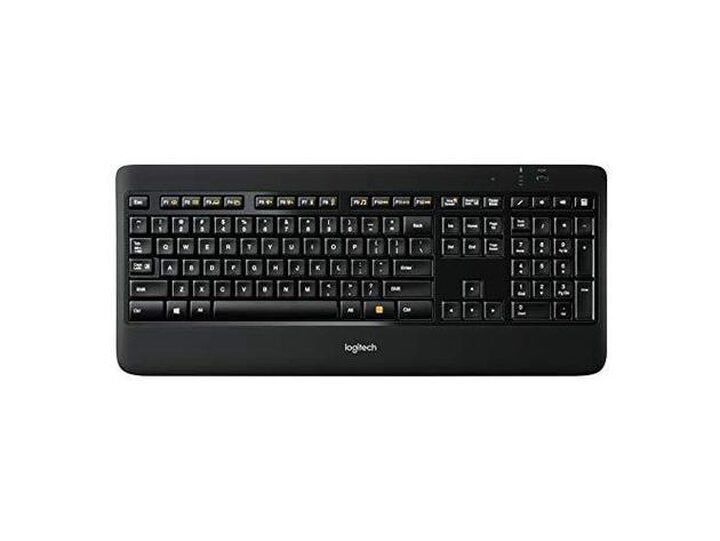 synge svovl roterende Logitech K800 Wireless Illuminated Keyboard Backlit Keyboard Fast  Charging-Black (New) | Pocketnow