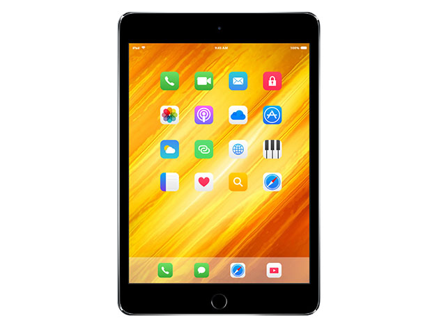 Apple iPad Mini 4, 128GB - Space Gray (Refurbished: Wi-Fi Only)