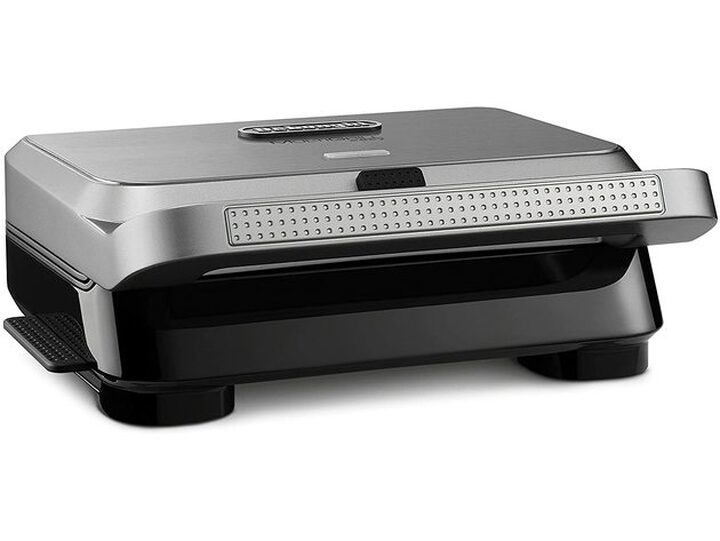 De'Longhi SW13ABC.S Livenza Die-Cast Compact All Day Grill, 7.5 x