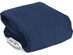Serta Microsuede Electric Warming Furniture Protector Easy Care Chair Protector Navy Blue - Navy