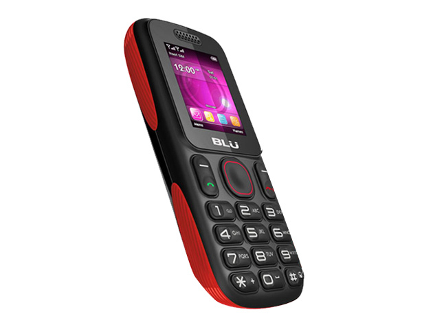 Blu Tank T190 Quadband Unlocked Dual-SIM Phone (Red)