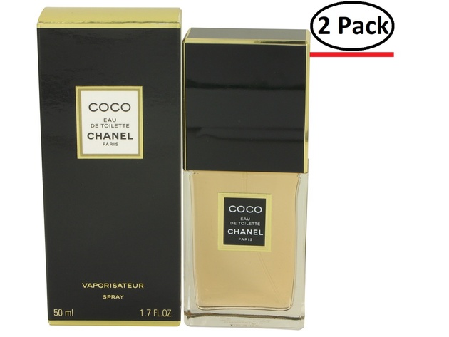 COCO by Chanel Eau De Toilette Spray 1.7 oz for Women (Package of 2)