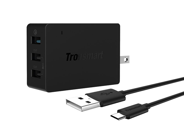 Tronsmart Quick Charge 3-Port Travel Charger