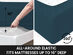 Super-Soft 1800 Series Bamboo Blend 6-Piece Sheet Set (Navy/Full)