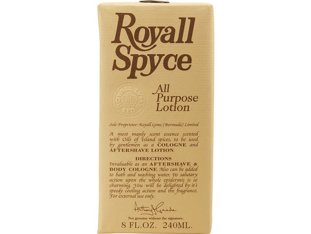 ROYALL SPYCE by Royall Fragrances AFTERSHAVE LOTION COLOGNE 8 OZ 100% Authentic