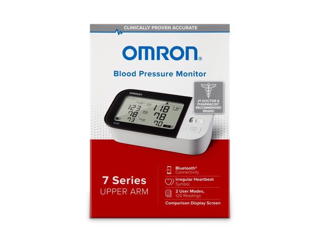 Omron Wireless Upper Arm Blood Pressure Monitor with Bluetooth Connectivity, 7 Series