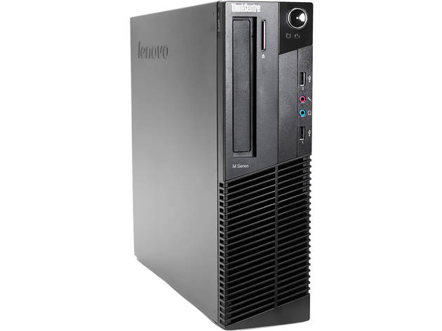 Lenovo ThinkCentre M92P Desktop Computer PC, 3.20 GHz Intel i5 Quad Core Gen 3, 4GB DDR3 RAM, 500GB SATA Hard Drive, Windows 10 Professional 64bit (Renewed)