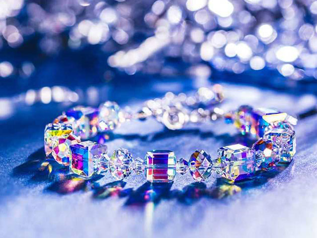 Aurora Borealis 3-Piece Set with Swarovski Crystals + Luxe Box