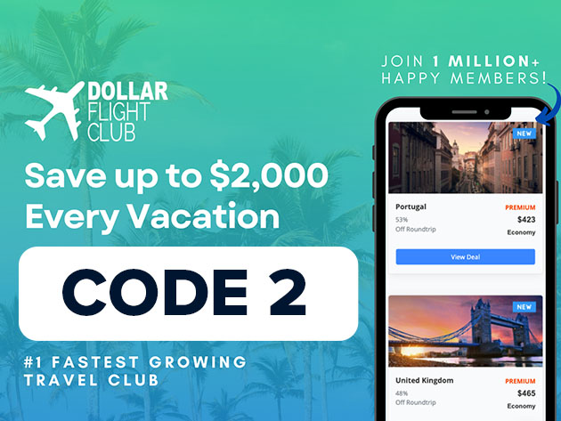 Dollar Flight Club Premium: Lifetime Subscription (Account 2)