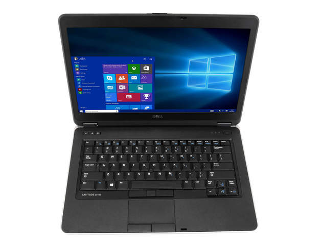 Dell Latitude E6440 Laptop Computer, 2.50 GHz Intel i5 Dual Core Gen 4, 8GB DDR3 RAM, 128GB SSD Hard Drive, Windows 10 Home 64 Bit, 14" Screen (Renewed)