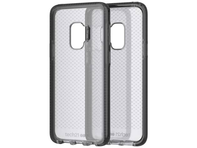 Tech21 Samsung Galaxy S9 EvoCheck Case, With All New Three Layer Impact Absorption System, Smokey Black (New Open Box)