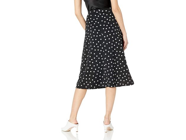 Kasper Women's A-Line Midi Skirt Black Size Extra Small