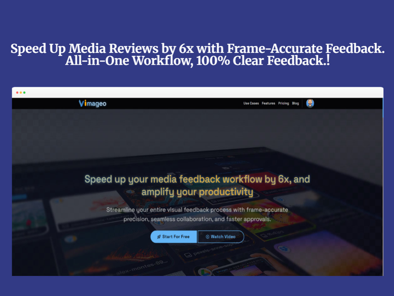 Vimageo: Lifetime Subscription (Advanced Plan)