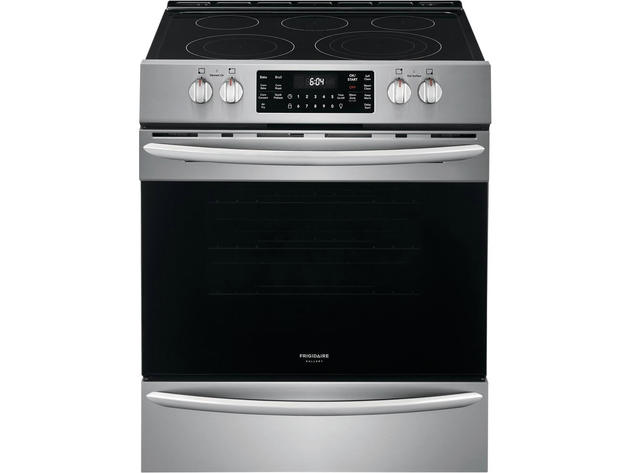 Frigidaire Gallery FGEH3047VF 5.4 Cu. Ft. Stainless Electric Range with Air Fry