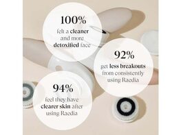 Raedia Facial Cleansing Brush Warm Gray