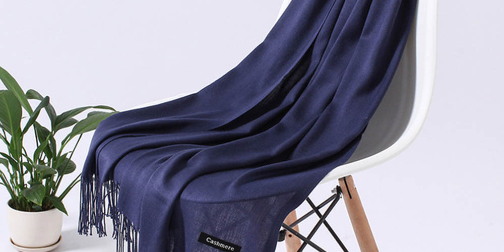 Pashmina Scarf (Navy)