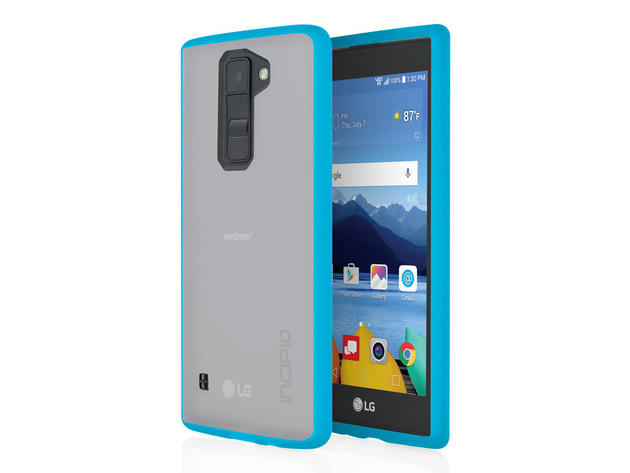 Incipio Octane Co-Molded Impact Absorbing Case, Back Cover For Cell Phone, Plextonium, Flex2O Polymer, Blue (New Open Box)