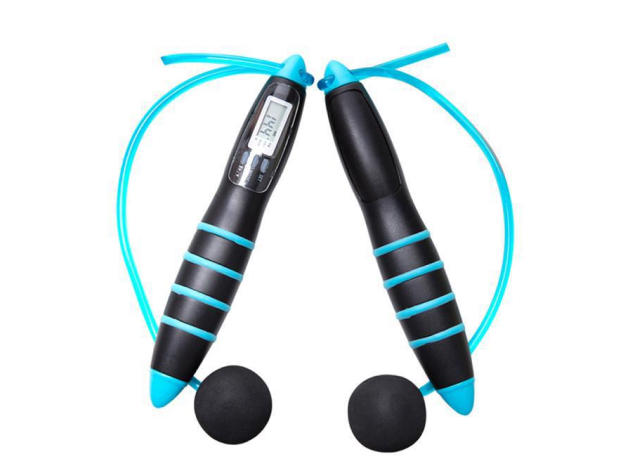 Cordless Skipping Calorie & Timer Jump Rope | StackSocial