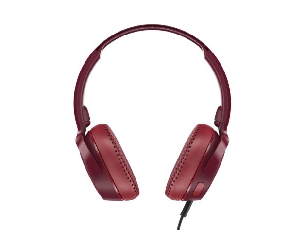 Skullcandy Riff On-Ear Durable Headphone - Deep Red