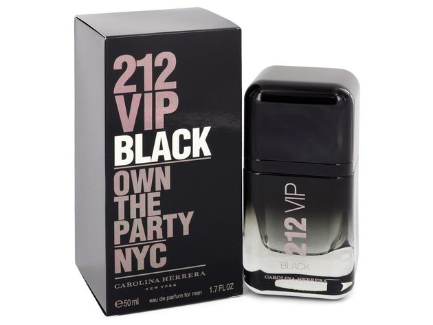 212 VIP Black by Carolina Herrera Eau De Parfum Spray 1.7 oz