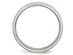 Mens Chisel 6mm Stainless Steel Wedding Band - 13