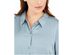 Eileen Fisher Women's Plus Size Classic Silk Shirt Blue Size XXX-Large