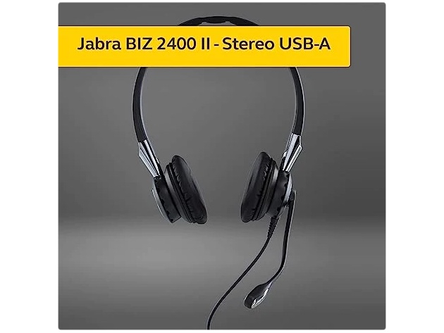 Jabra BIZ 2400 II Duo USB Mic Headset 