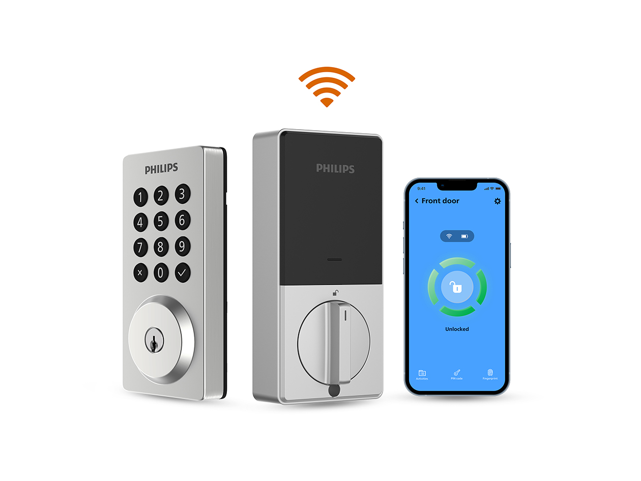 Philips 4000 Series Touchscreen Smart Deadbolt (Silver)
