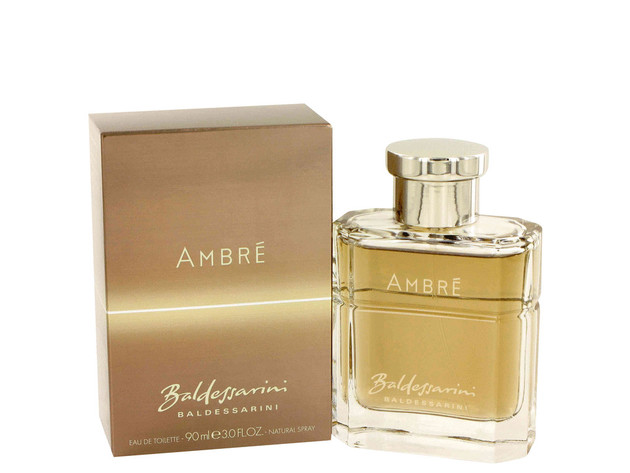Baldessarini Ambre Eau De Toilette Spray 3 oz For Men 100% authentic perfect as a gift or just everyday use