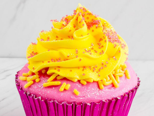 Soapy Bliss Cupcake Bath Bombs: 5-Pack