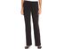 NY Collection Petite Women's Pull-On Straight-Leg Pants Black Size Medium