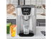 Costway 2 In 1 Ice Maker Water Dispenser Countertop 36Lbs/24H LCD Display Portable New - Sliver