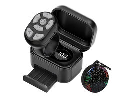 Bluetooth TikTok App Remote Ring with Charging Case