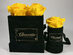 Chounette Preserved Roses Combo Set (Yellow Roses/Black Boxes)