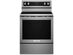 KitchenAid KFEG500ESS 6.4 Cu.Ft. Stainless Electric 5 Burner Convection Range