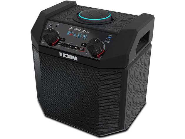 Ion Audio TAILGATSMART Tailgater Smart High Power Rechargeable Speaker for Amazon Echo Dot