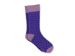 Purple Polka Dots by Society Socks