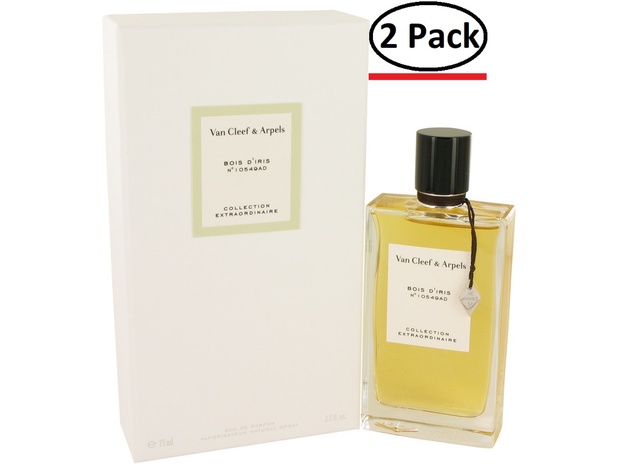 Van Cleef & Arpels Bois D'iris by Van Cleef & Arpels Eau De Parfum Spray 2.5 oz for Women (Package of 2)