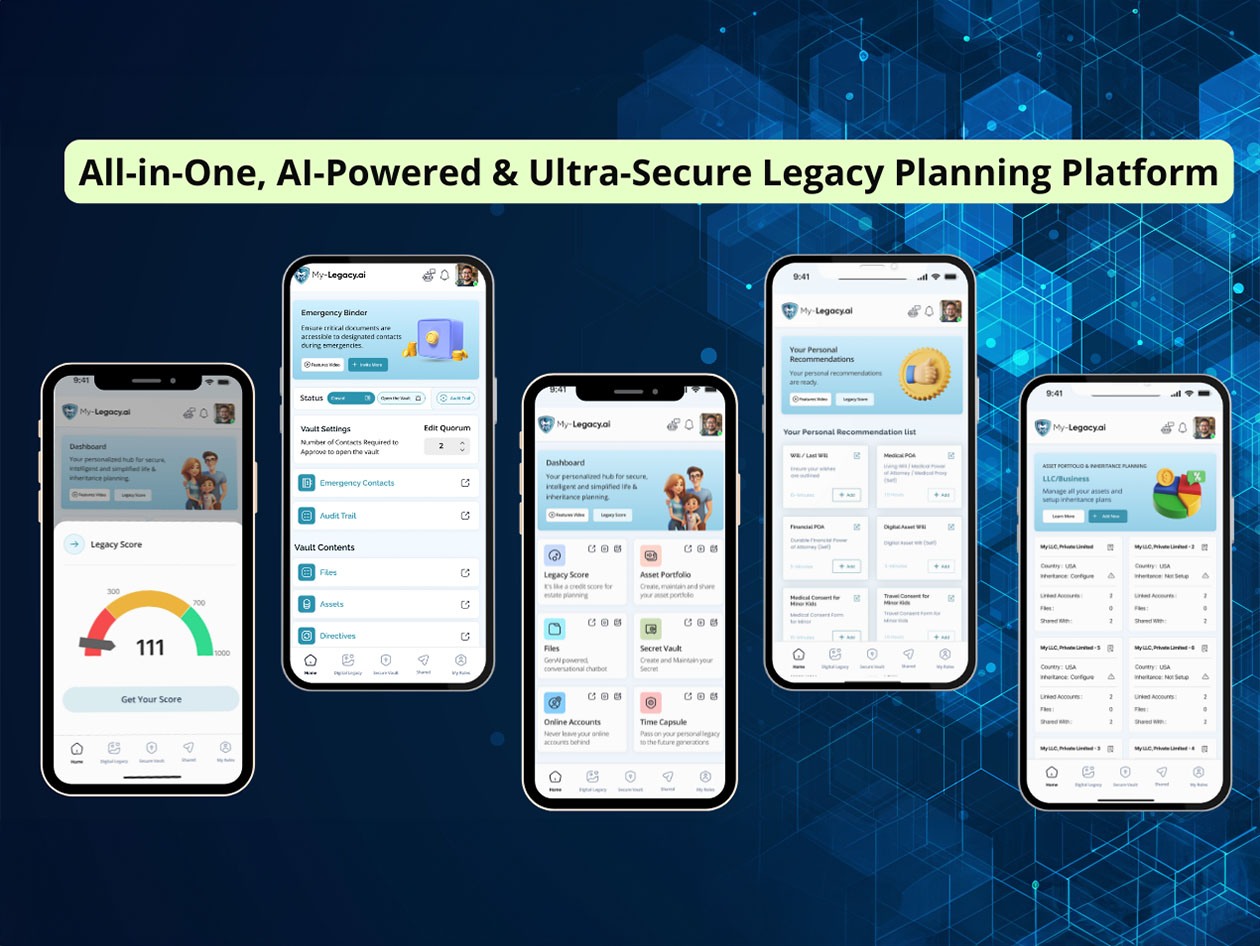 My-Legacy Bronze Plan: Lifetime Subscription
