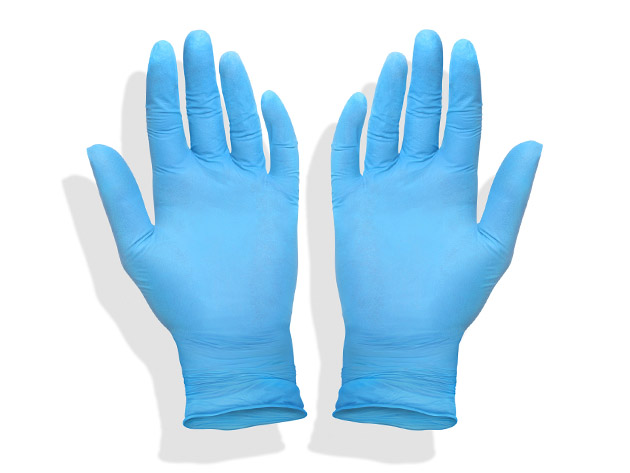 Queen Non-Sterile Nitrile Disposable Gloves (100-Count/Medium) | Cracked