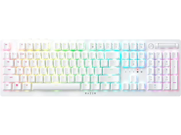 Razer - DeathStalker V2 Pro Wireless Clicky Purple Optical Switch