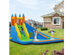 Goplus Inflatable Water Slide Mighty Bounce House Jumper Castle Moonwalk W/ 950W Blower - Blue