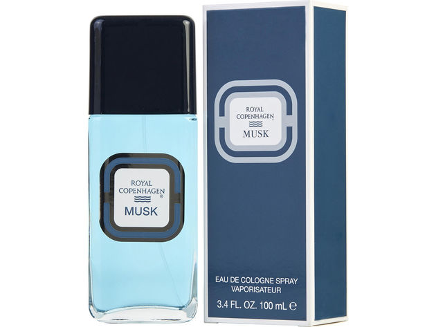 Royal Copenhagen Musk By Royal Copenhagen Cologne Spray 3.4 Oz For Men (Package Of 6)