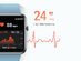 Letsfit IW2 1.55” LCD Smart Watch (Blue)