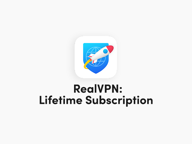 RealVPN lifetime subscription