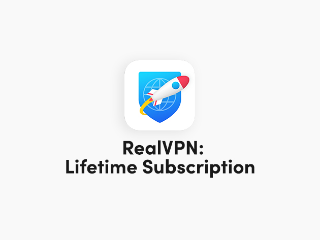 RealVPN lifetime subscription