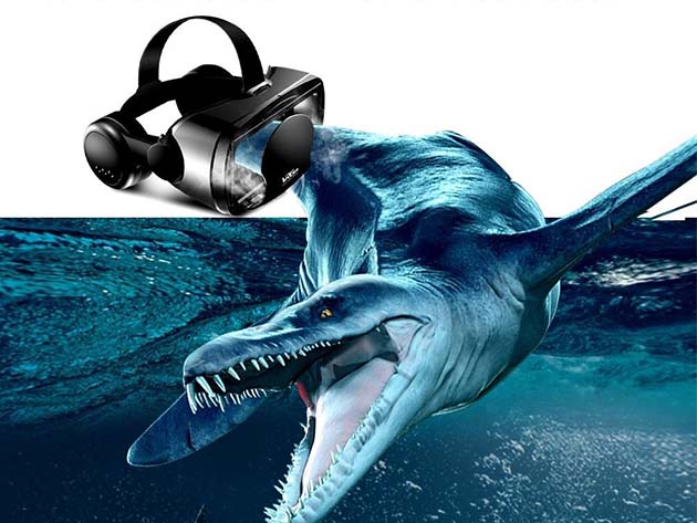 Virtual Reality 3D Glasses with Headset