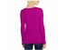 INC International Concepts Women's Square Neck Zip-Front Sweater Pink Size Extra Small